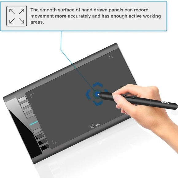 NEW UGEE M708 pen tablet drawing art - Picture 2 of 5